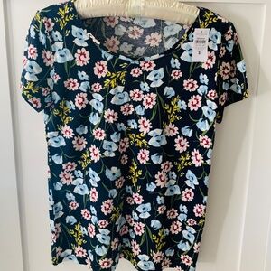 NEW w/Tags Ann Taylor Floral Shirt Small